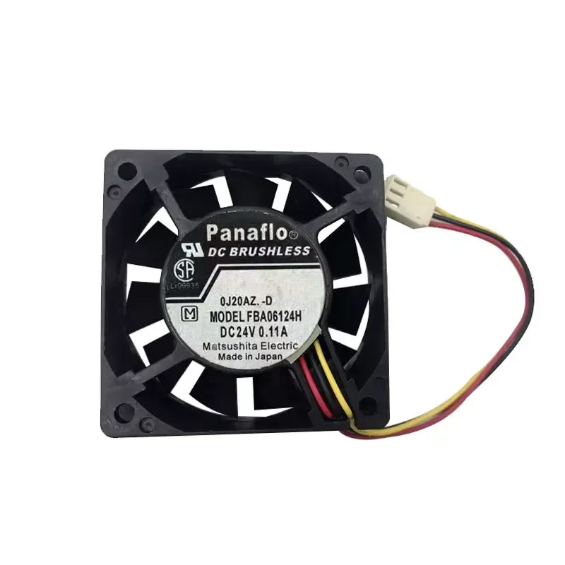 for Panasonic Panaflo FBA06T24H 6015 DC24V 0.11A Original Genuine Inverter Cooling Fan
