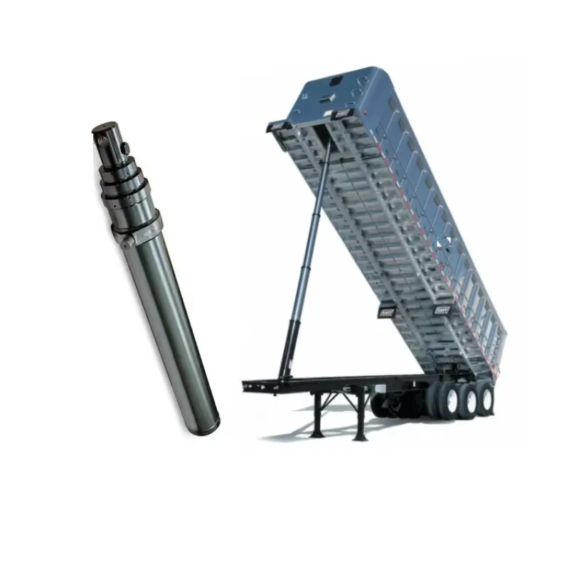 12 Ton Telescopic Hydraulic Cylinder for Dump Truck/Hydraulic Tipping System