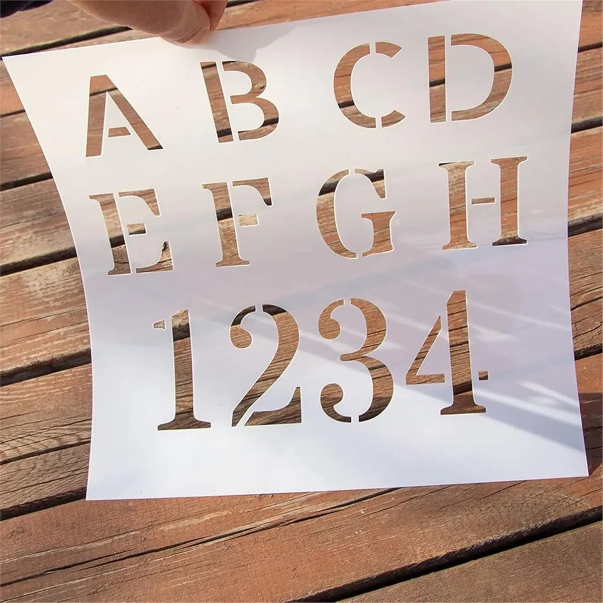 20 Pack 7.5mil Sheets, 12 X 12 Inch Stencil Paper for , Cutting, Template Plastic for Quilting