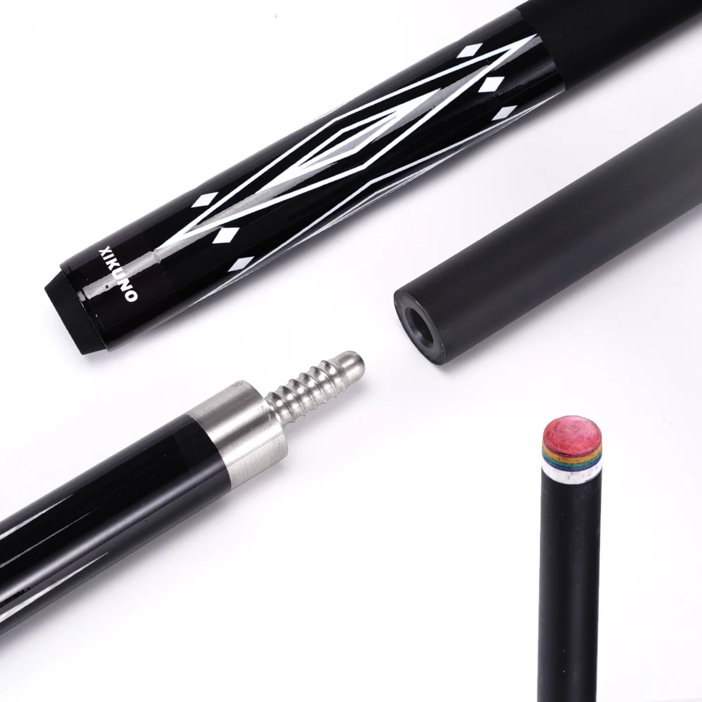 1/2 Split Billiard Cue Professional Fiberglass Billiards Pool Cue Exquisite Patterns Various Styles