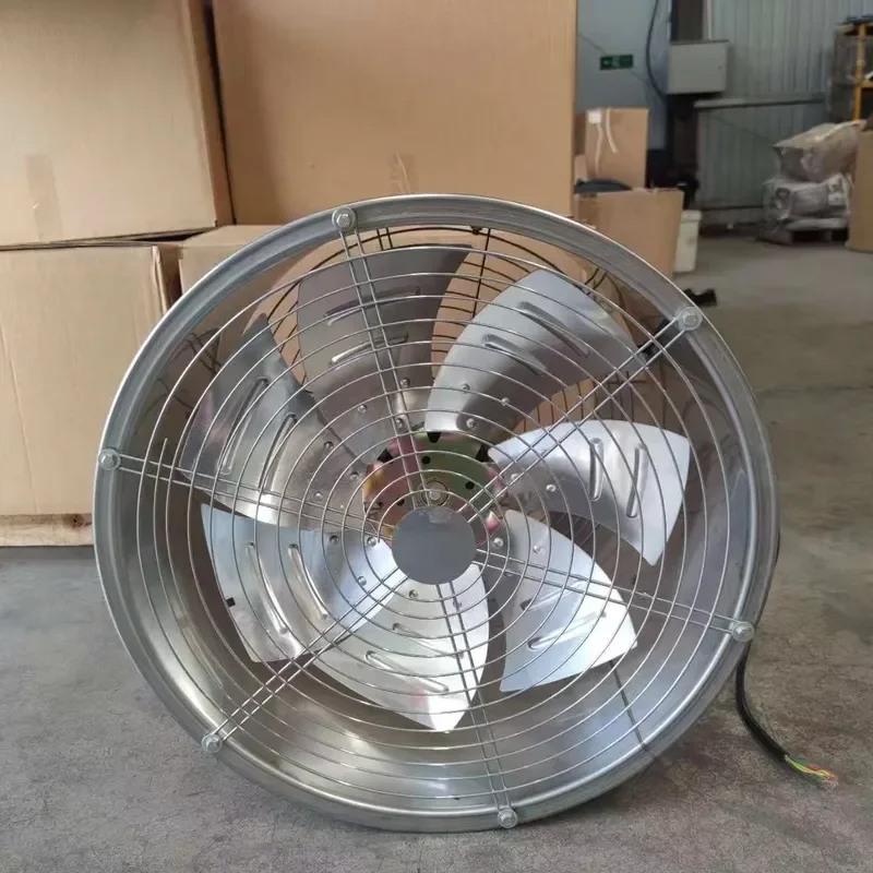 Industrial Greenhouse Hanging Fan for Poultry House Ventilation Air Cooling System Livestock Barn Circulation Blower