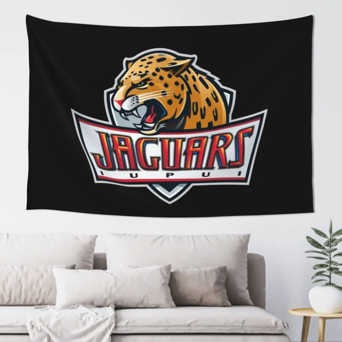 

IUPUI Jaguars Tapestry Decorative Wall Mural Room Decor Tapestry