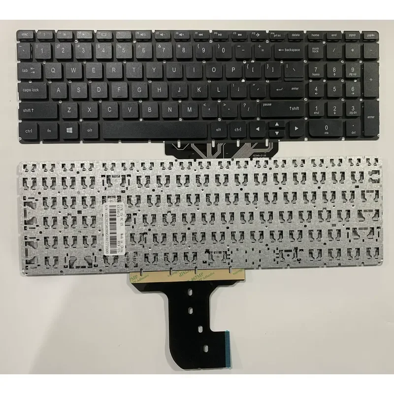 Teclado USRUSP para HP TPN-C125 C126 W121 HQ-TRE para portátil HP 250 255 256 G4 G5