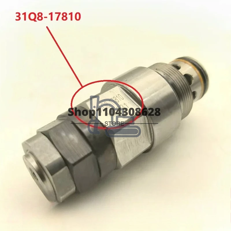 PORT RELIEF VALVE 31Q8-17810 for HY R210LC-9,R220LC-9S,R330LC-9S,HX300 L