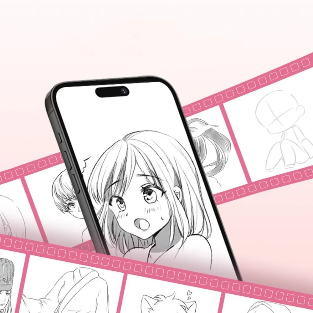 Comics Anime Sketch Tutorial Book Girl Boy Novice Line Draft Tracing Book Practice Zero Basic Comics Hand Drawn Book Artist