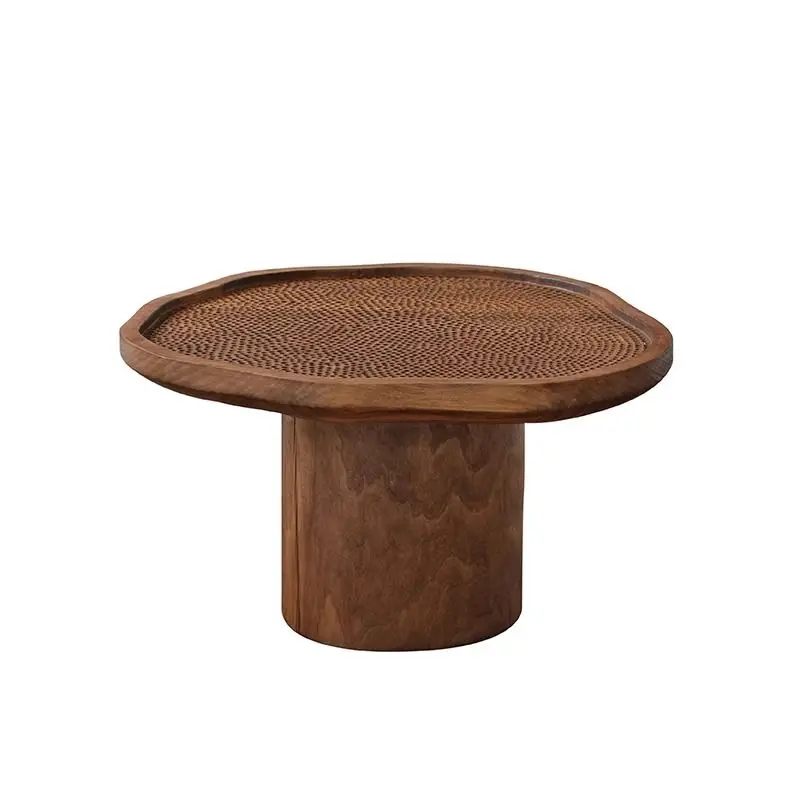 

table, household balcony small round table homestay, wooden pier ornament small table, side few small apartment living room