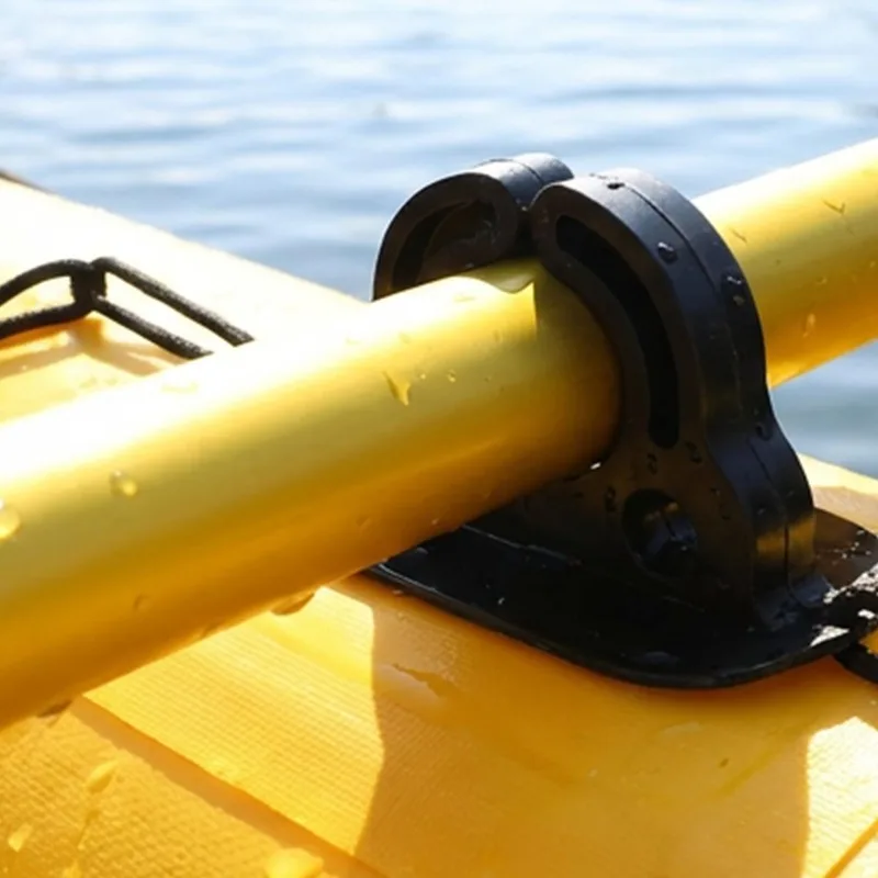 لزورق الكاياك التجديف ملحق مجداف حامل المجاذيف المنظم المطاط قارب المجاذيف المشبك البلاستيك المطاط مجداف التجنيب كليب