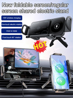 New High Intelligent Mobile Phone/Pad Holder Magnetic Phone Holder for Car Auto Rotating Phone Holder Wireless Car Charger