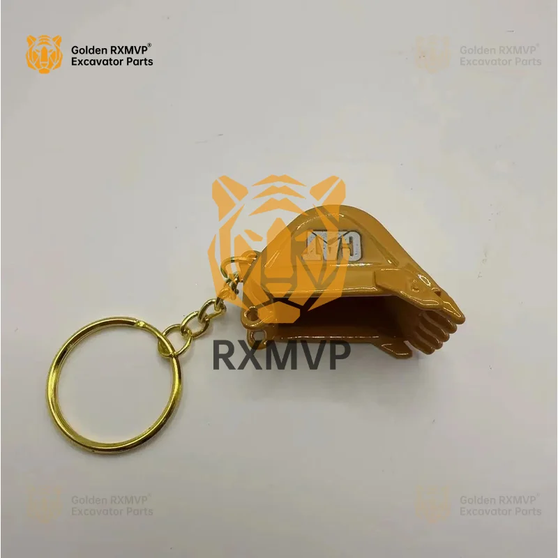 For Excavator Pendant Key Chain Komatsu Sany Xcmg Kobelco Dooosan Hiitachi Liugong John Deere Bobcat Kubota Kato Takeuchi