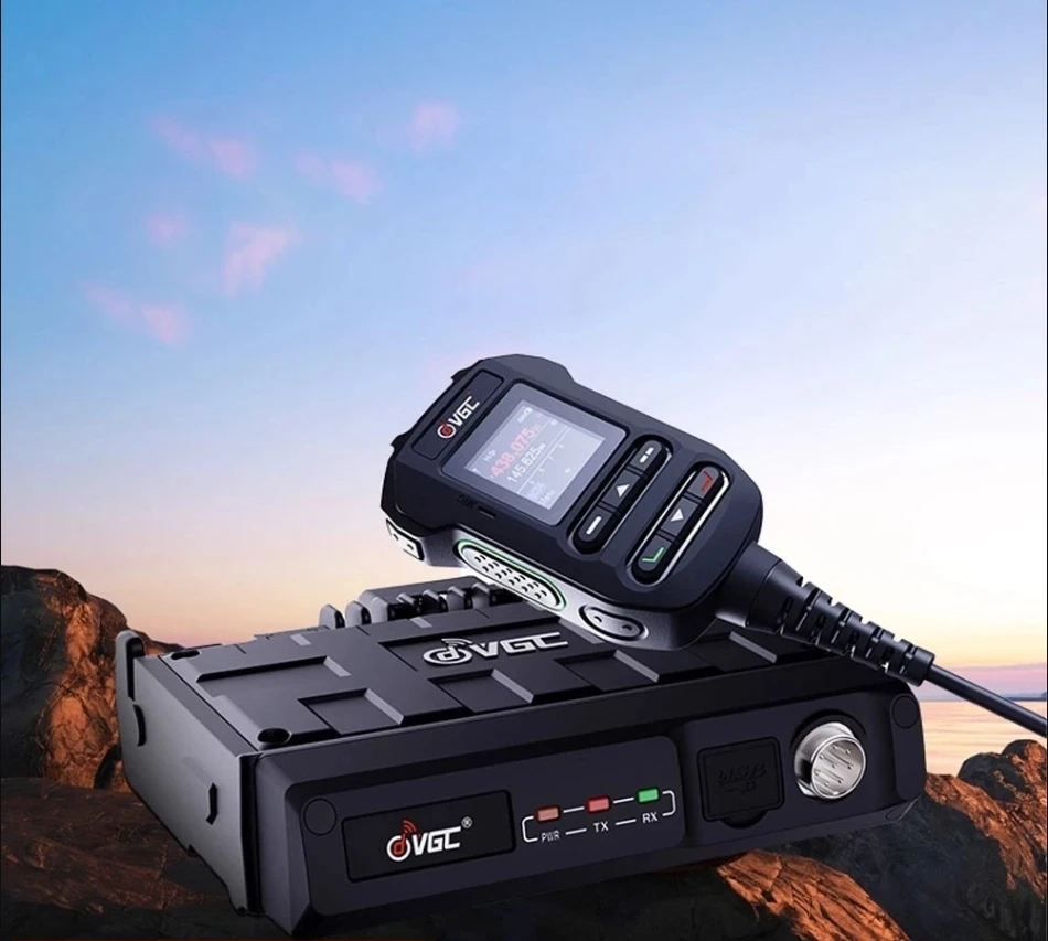 VERO VR-N7600 50W APP Bluetooth Intelligenter U/V Dual-Band-Transceiver Mobile Funkstation Fahrzeugfunkgerät Autoradio – Detail 4