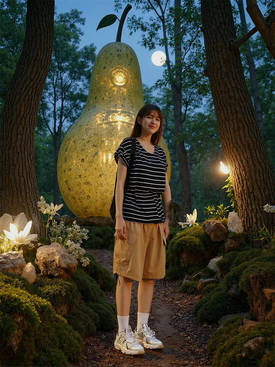 شورت نسائي واسع الساق متعدد الجيوب مكتب سيدة مطوي على شكل حرف A أنيق أنيق كلاسيكي بأزرار سراويل قصيرة صيفية عصرية