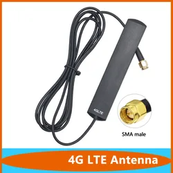 4G Full-Band Outdoor Patch Antenna 5dbi Mobile Phone Car Omni Signal Booster WCDMA DTU GSM GPRS Network Amplifier SMA Male