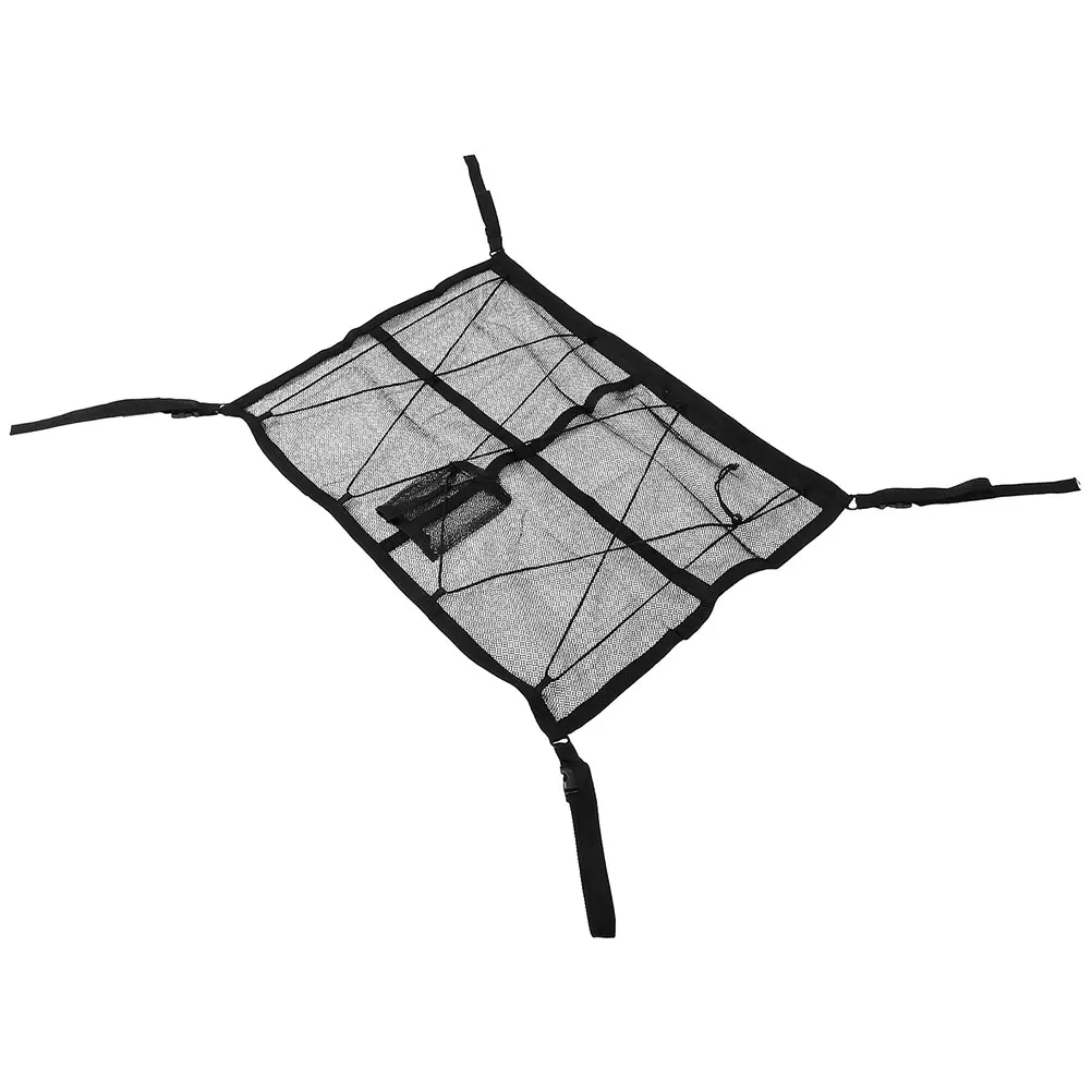 

Car Storage Bag Ceiling Cargo Net for Suv Overhead Roof Organizer Automotive Nets