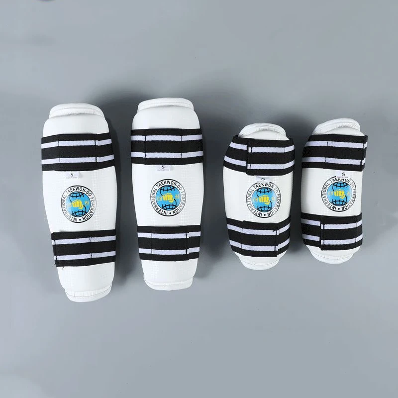 

Комплект защиты голени для тхэквондо, комплект для боевых искусств, Муай Тай, кунг-фу, защита для ног, каратэ, саньда, спарринга, тренировочное снаряжение для предплечья