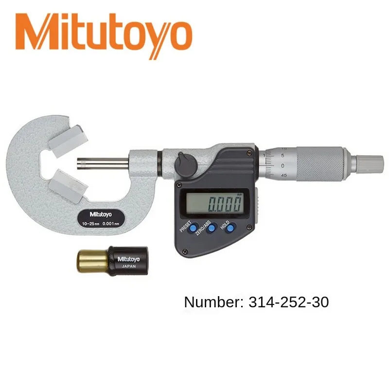 Mitutoyo Japanese V-shaped Anvil Micrometer Measuring Groove 314-251 114-101 102 103