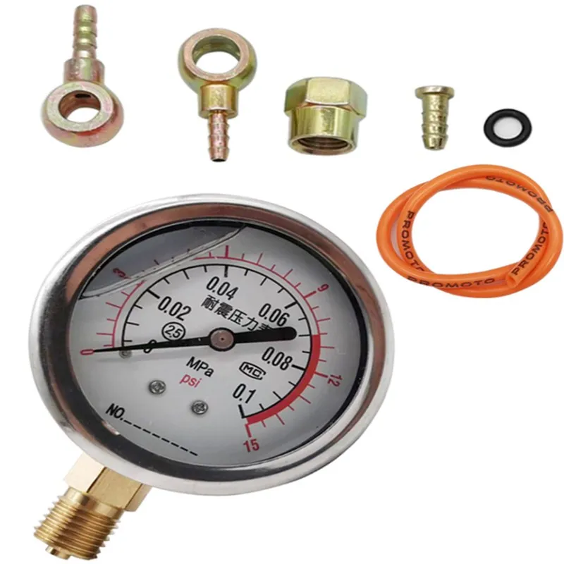 

Turbocharger pressure gauge, pressure gauge, turbocharger pressure gauge, shockproof pressure gauge, oil pump calibration tool t