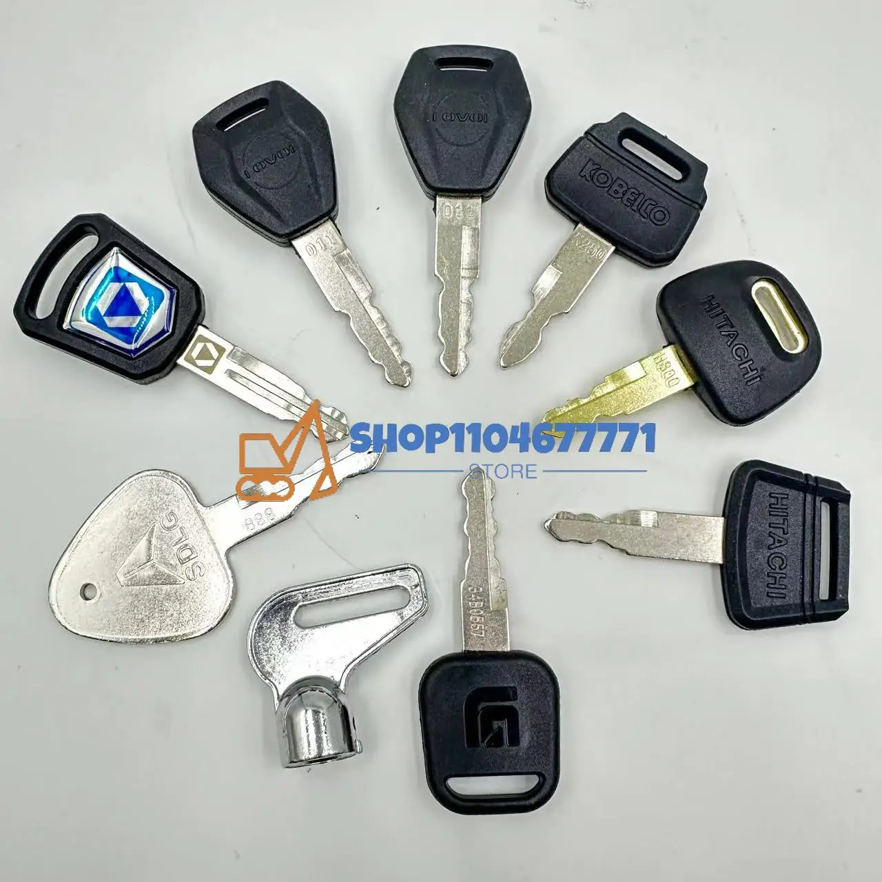 25 шт. ключи экскаватора для Cat для Yanmar 52160 ключ для Doosan для Sany для Komatsu для Kubota Hyundai для F900/H800/777/888 ключ