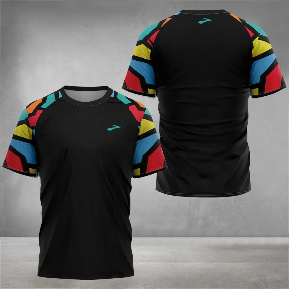 

Breathable Plus Size Men's T-Shirt Clothing 2024 Fashion Loose Street Wear Short Sleeve Tee Outdoor Fitness Sports T Shirt Top