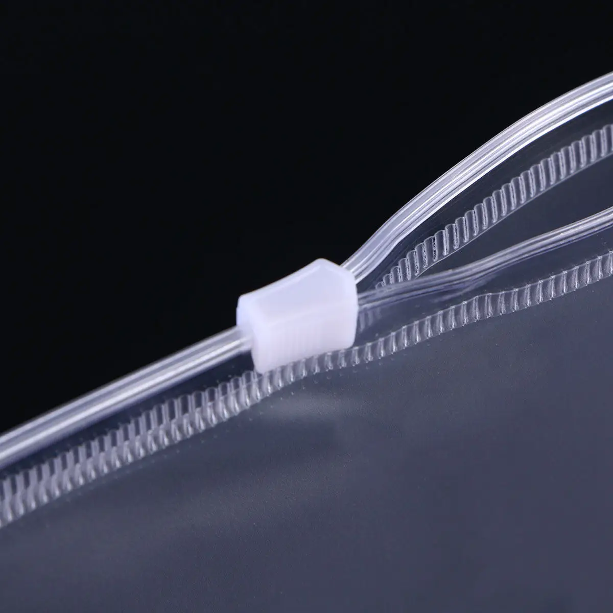 24Pcs A5 Translucent Envelop Style Document Folder Plastic Snap Closure Business Organizer with Pen Socket Clear Storage Folder