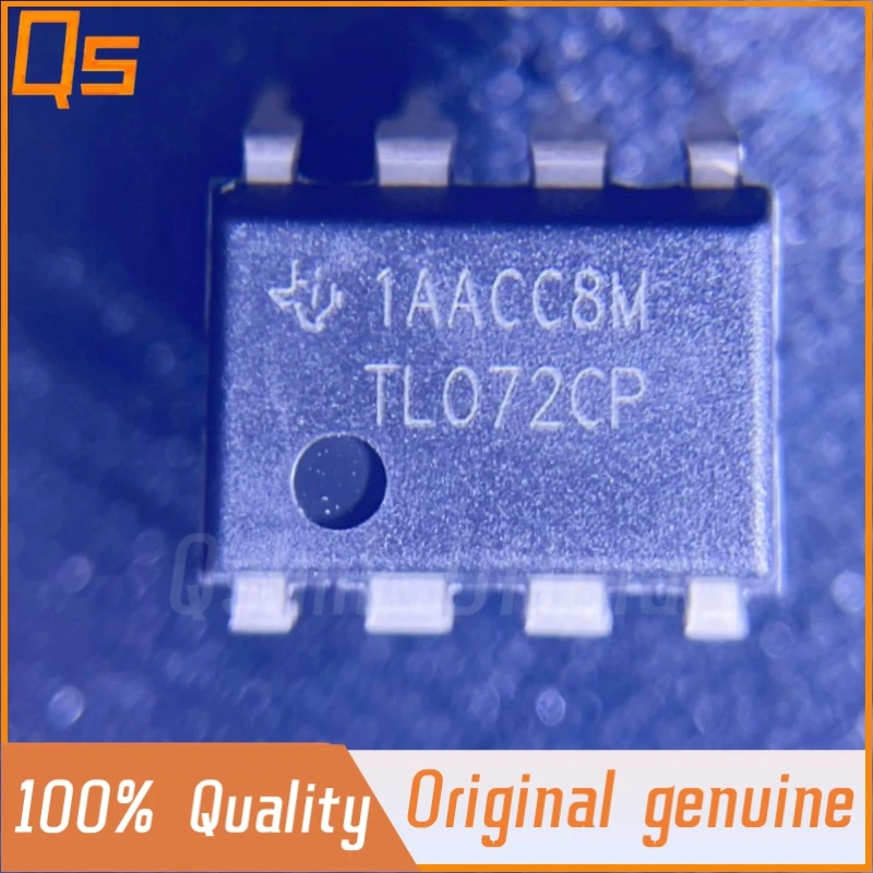 New Original TL072CP DIP-8 JFET dual channel operational amplifier IC chip