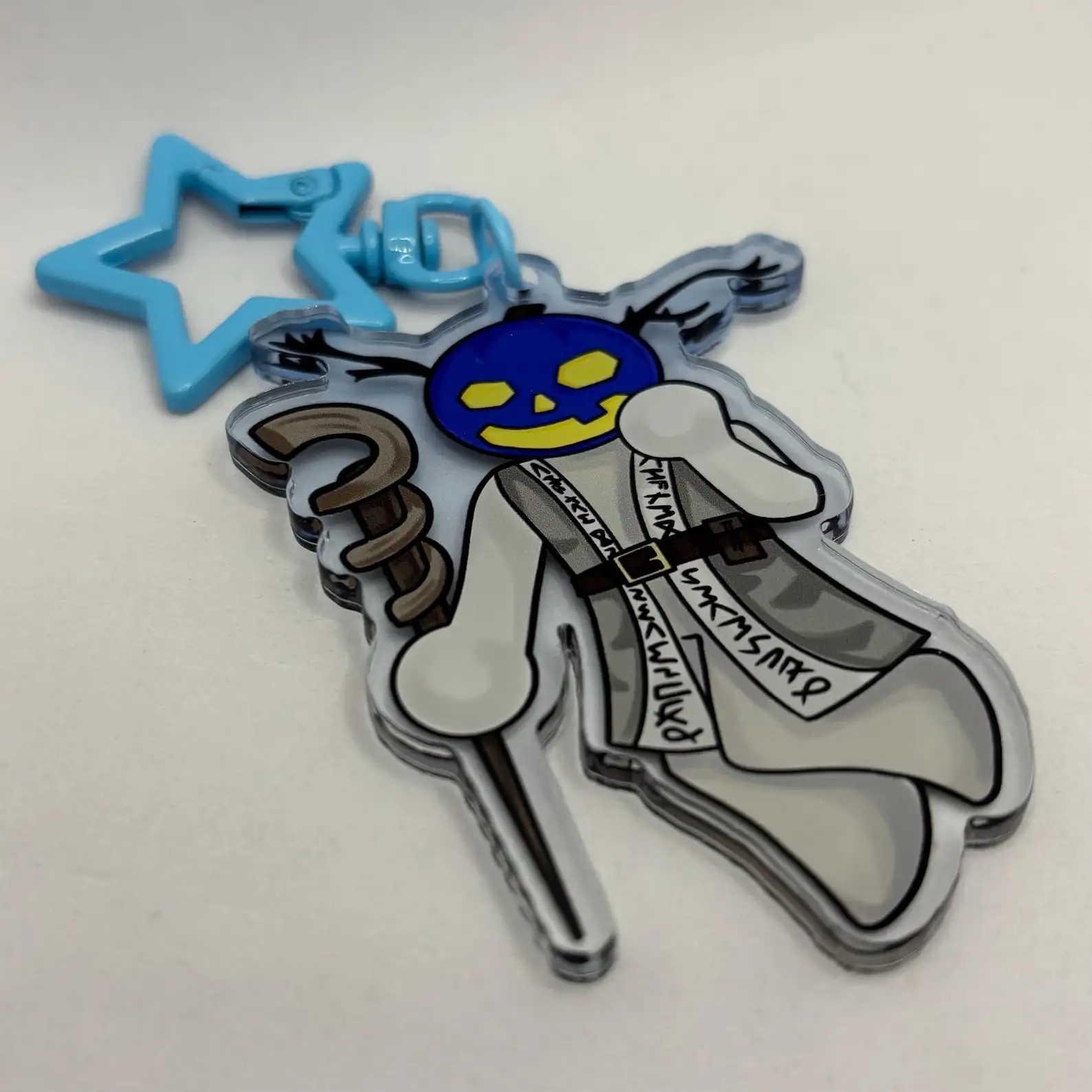 2.5 inch Forsaken Dusekkar Acrylic Keychain Double Sided Colored Edges Anime Cartoon DIY Collection Toys Gift for Friend