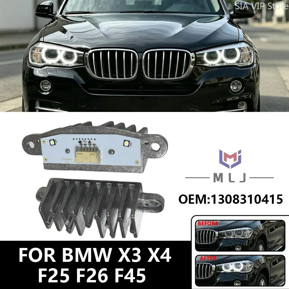 OEM 1308310415 LED DRL Angel Eyes Modules For BMW X3 F25 X4 F26 F45 Headlight Daytime Running Light Control Unit Car Accessories