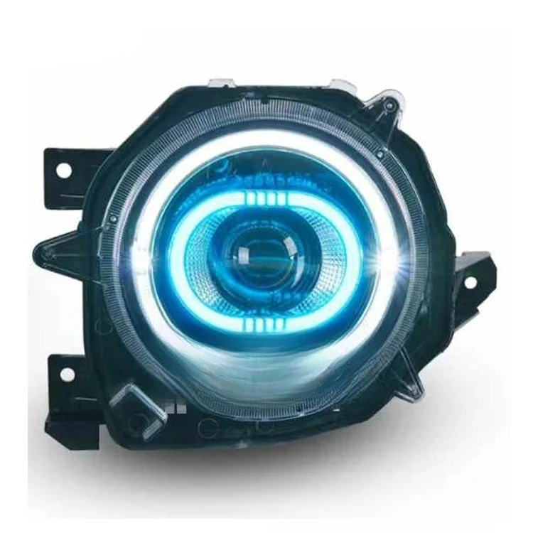 السيارات العارض كشافات الطرق الوعرة 4x4 شاحنة بيك اب كامل Led المصباح الديناميكي DRL متتابعة لسوزوكي جيمي 2019-2024