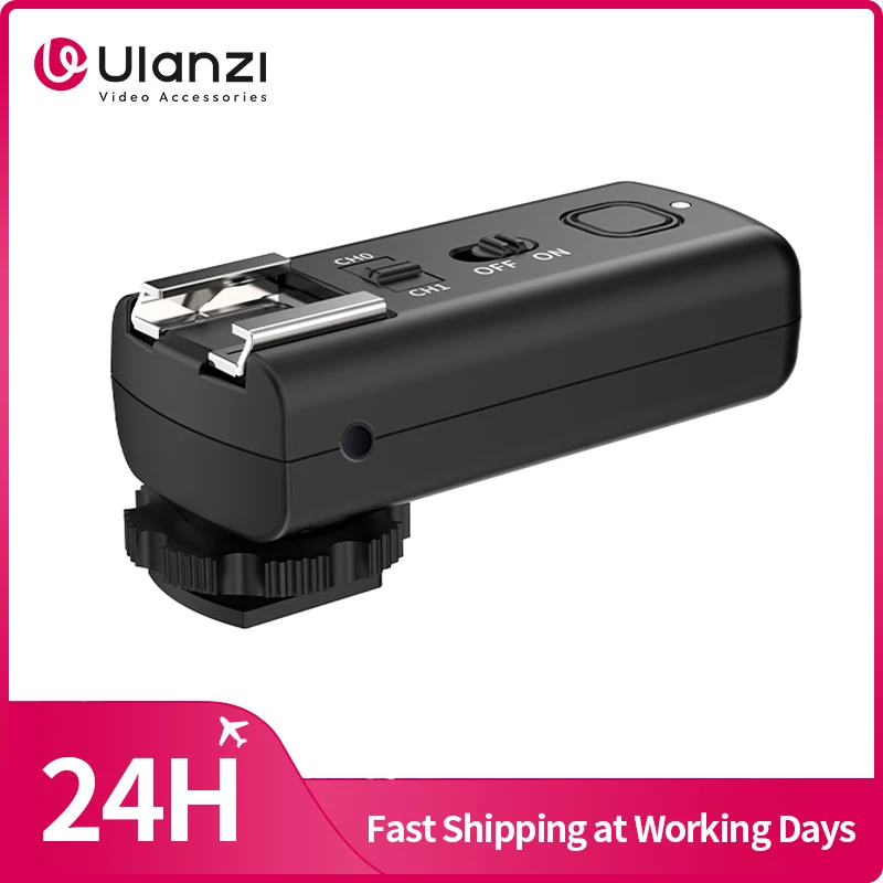 Ulanzi TT-01 Wireless Flash Trigger Camera Flash Trigger for Ulanzi F32 for Sony Nikon Fuji Hot Shoe with A Universal Pin