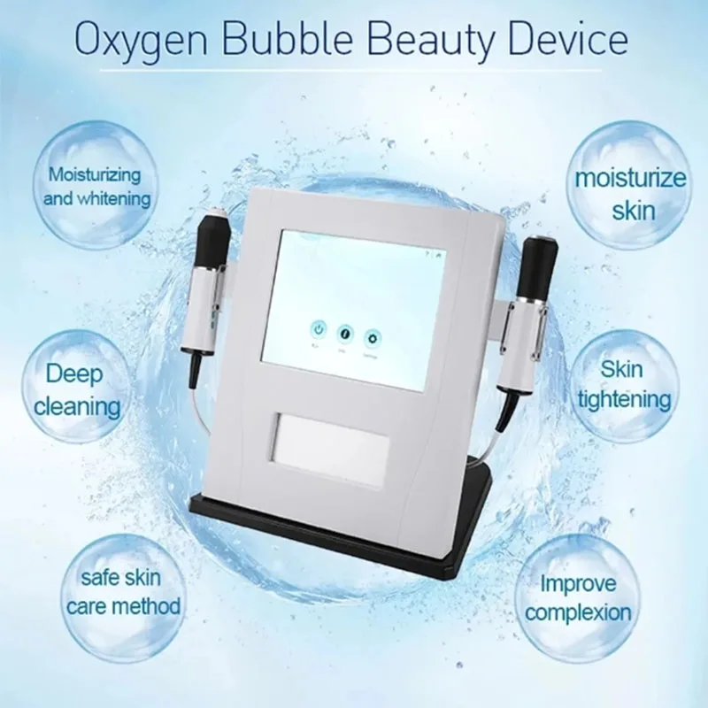 

3 In 1 Oxygen Bubble Facial Lifting Skin Care Whitening CO2 Oxygention Therapy Skin Rejuvenation Moisturizing Machine