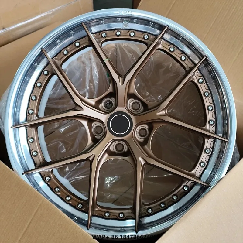 High Quality 6061-T6 Forged Aluminum Alloy Automotive Wheel Hub New 17-26 Pulgadas 5*112 5*114.3 5*120 Passenger Car Wheels