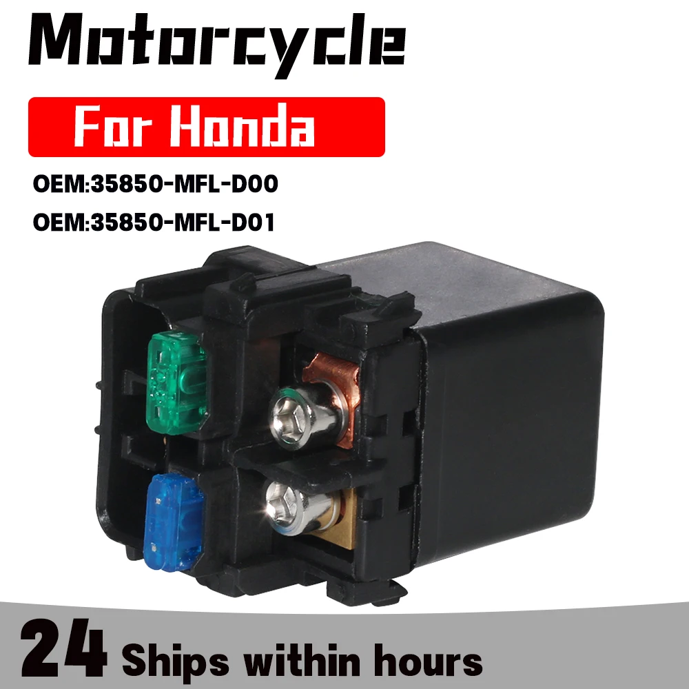 

Motorcycle Parts Starter Relay For Honda CRF1000 Africa Twin 1000 CRF1100 Africa Twin 1100 2020-2022 35850-MFL-D01 35850-MFL-D00