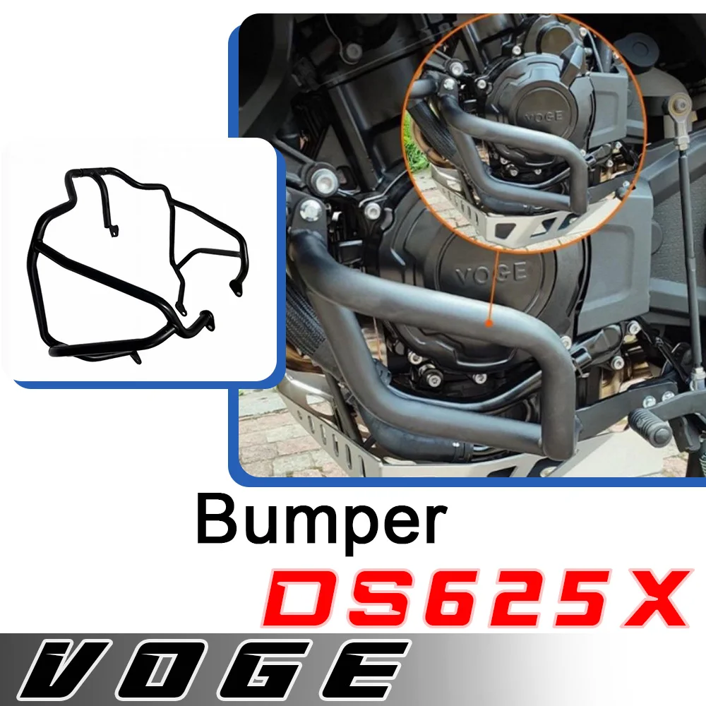 

Motorcycle VOGE DS625X original left and right bumpers modified lower guard bar for VOGE DS625X DSX625 dsx625