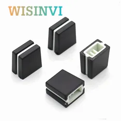10PCS 12.5*8 *13mm straight slide potentiometer mixer push rod cap plastic console volume hat inner hole 4MM