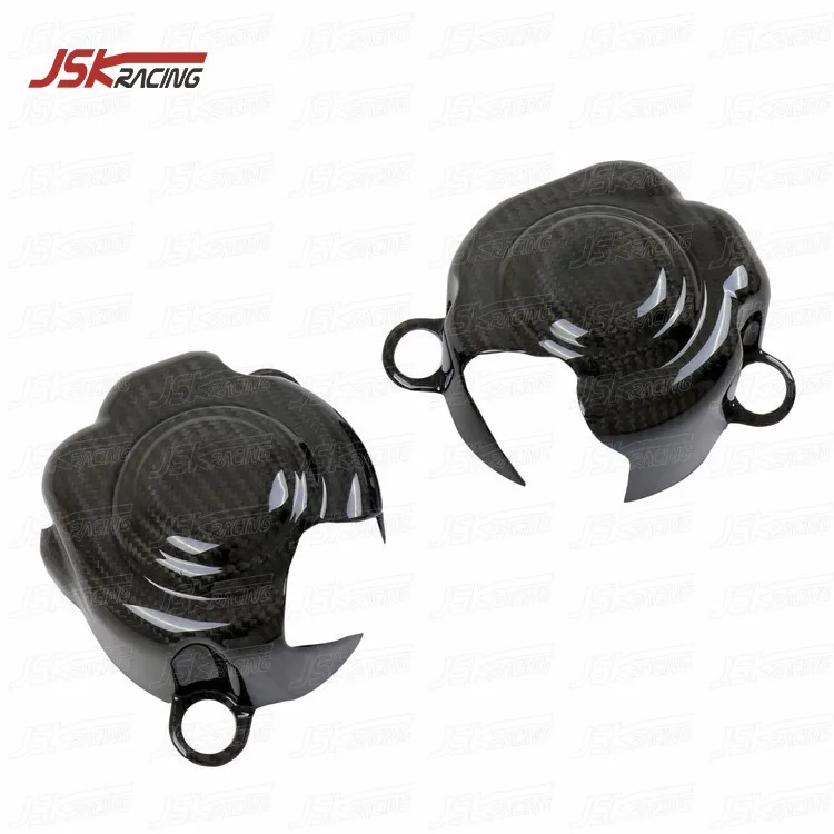 CARBON FIBER FUEL PUMP COVERS FUEL COVER CAP OIL COVER for 2011-2016 FERRARI 458 ITALIA and SPECIALE