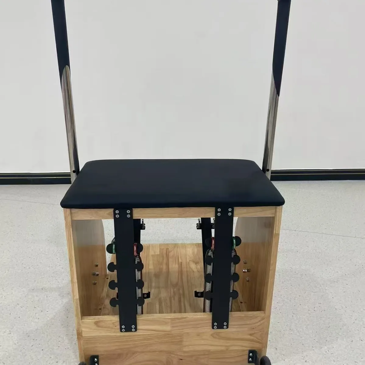 Steady Chair Fitness Equipment Yoga Home Body Plastic Pilates Oak Steady Chair