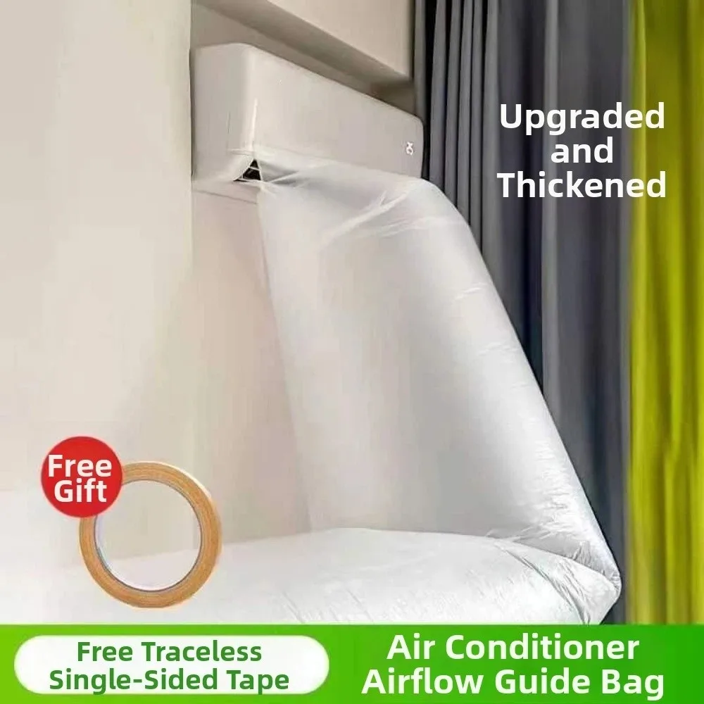 8/12/16 meters Foldable Air Conditioning Duct Bag With Fixed Tape Flexible Air Conditioning Extended Bag Universal