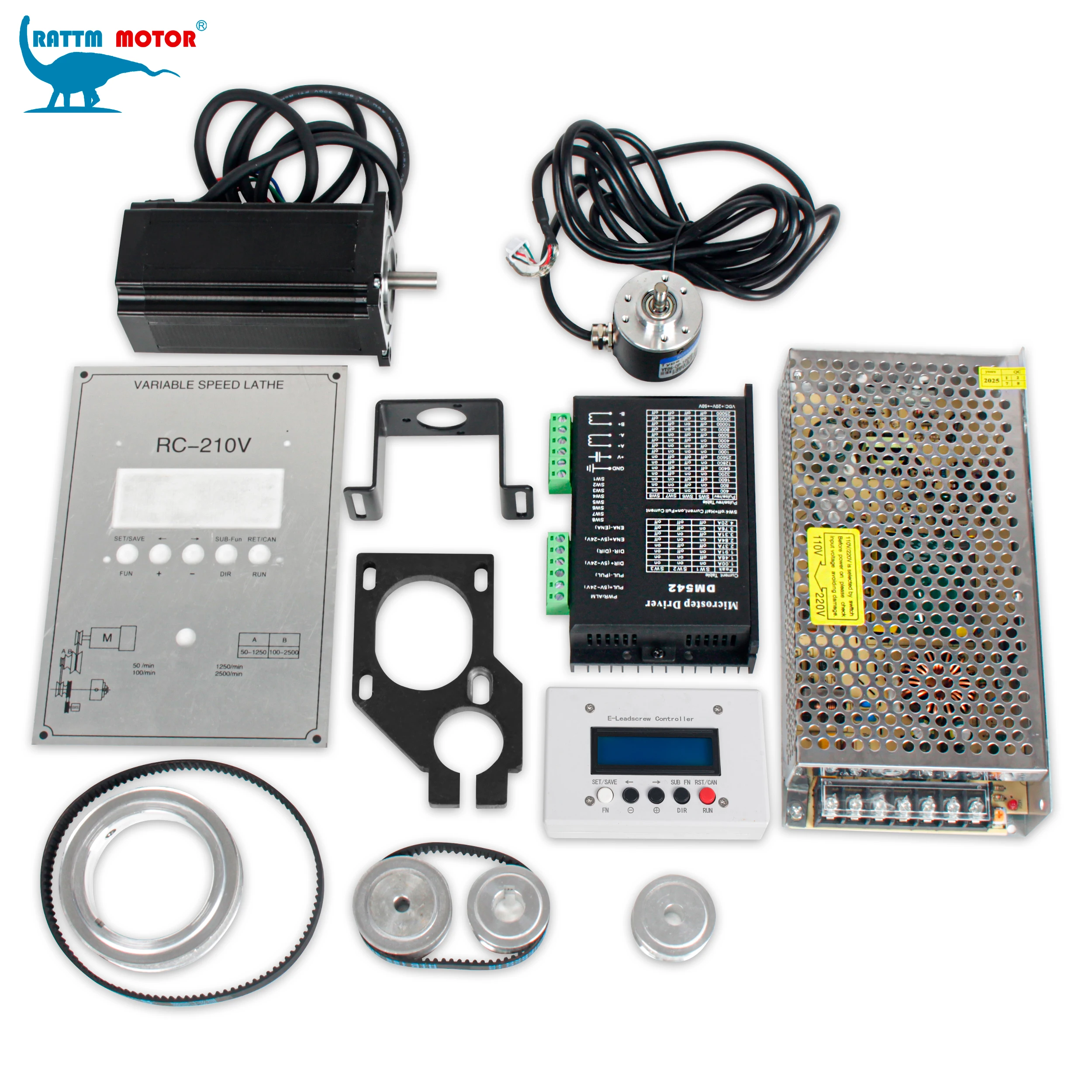 Lathe CD-210V WM210V MX-210V Electronic Leadscrew Electronic Guitar self-tapping Controller Kit
