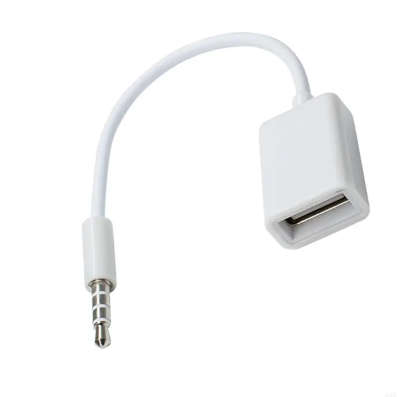 2026 New 3.5mm USB to AUX Cable Conversion Cord Suitable for Connecting Mobile Devices to Vehicle Sound Connecting Stereo
