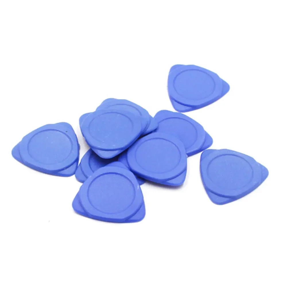 10Pcs/lot Thin Slim Plastic Guitar Picks Triangle Mobile Phone Pry Opening Tool Set Repair Tools For Phone Hand Repair Tools