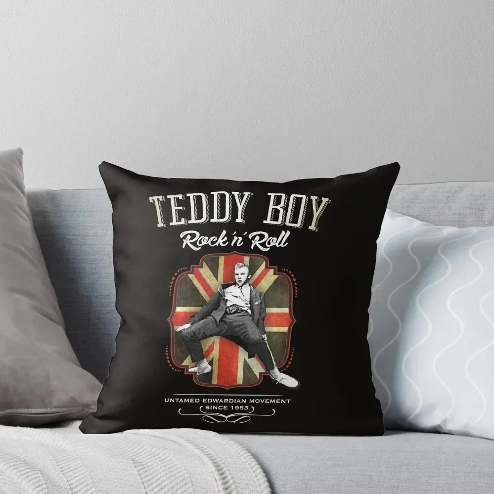 

TEDDY BOY ROCK'N'ROLL Throw Pillow Luxury Cushion Cover autumn decoration Christmas Throw Pillows Covers pillow