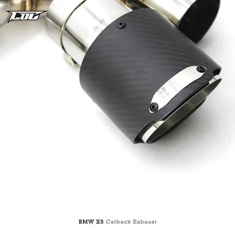 Asse per X5 2014-2023 Racing Escape Catback 304 silenziatore per tubo di scarico in acciaio inossidabile