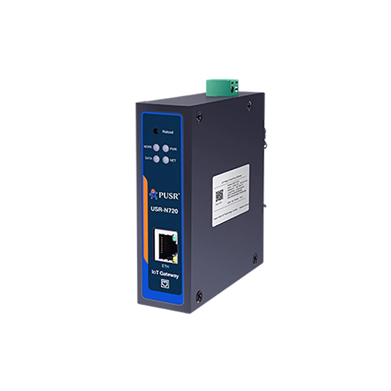 

USR-N720 IoT Edge Gateway Support Edge Computing Protocol Conversion and TCP+SSL/MQTT+SSL Data Encryption with RS485 RJ45 Port