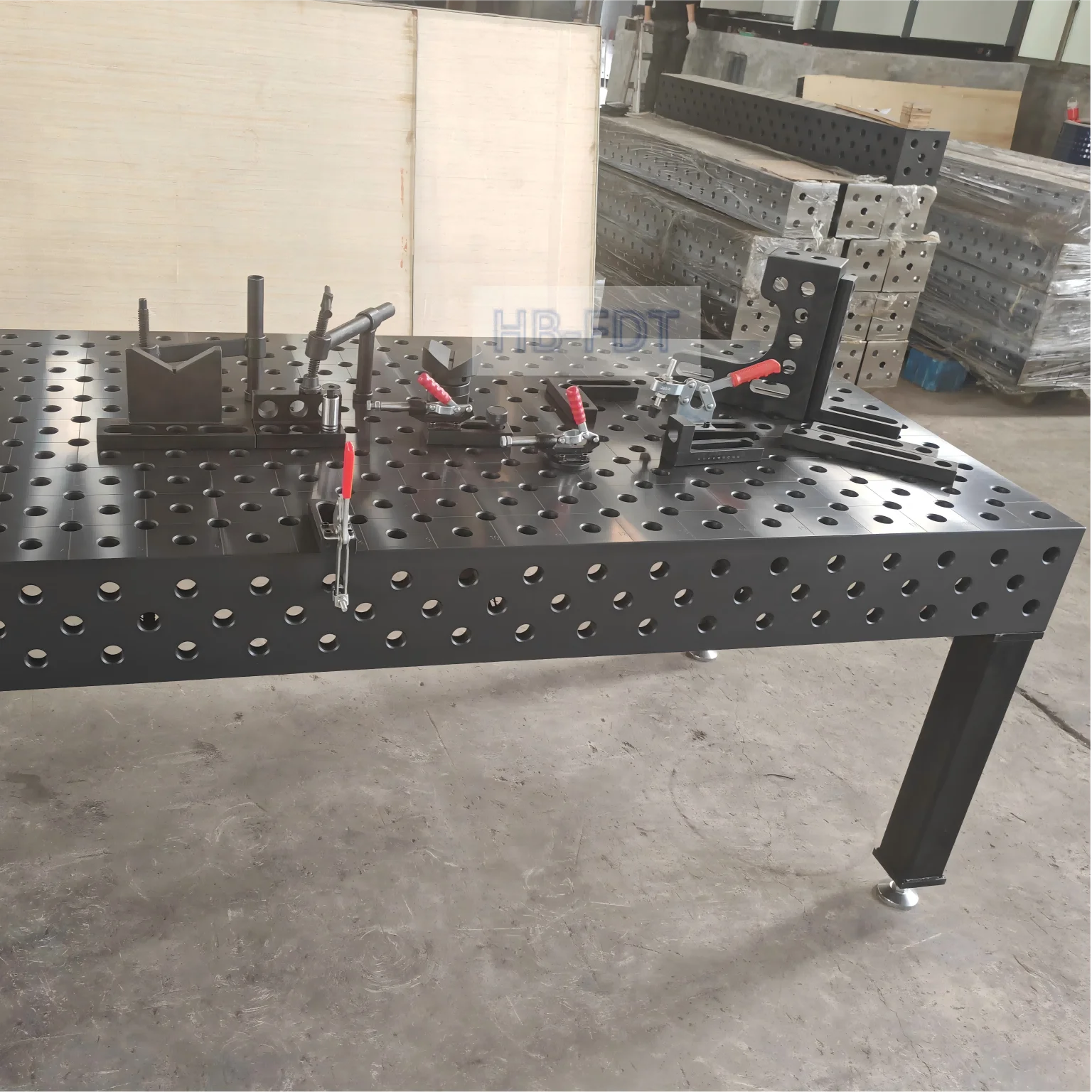 

High Precision Cast Iron Steel Nitriding D28 D16 Welding Table Welder Table