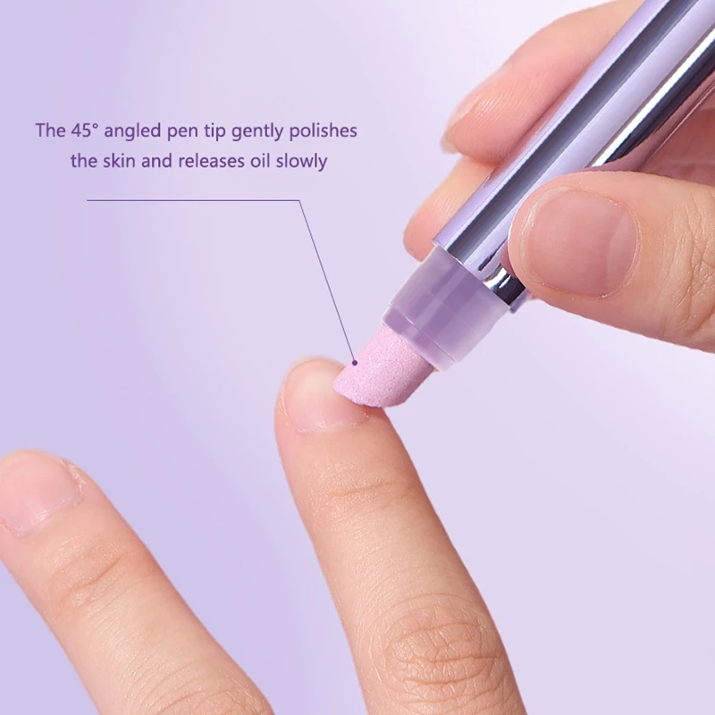 Nagelverzorgingspen Verwijdert dode huid Tackles Randen Reparaties Beschadigde nagels Polijstmiddel Essentiële olie Voedt keratine voor nagelverzorging