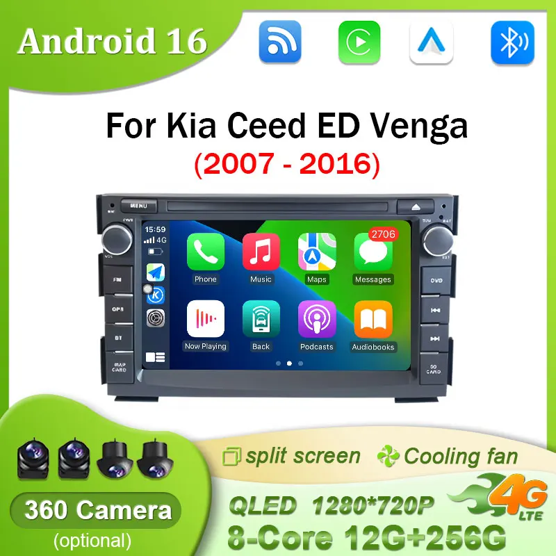 Android 16 Car Radi…