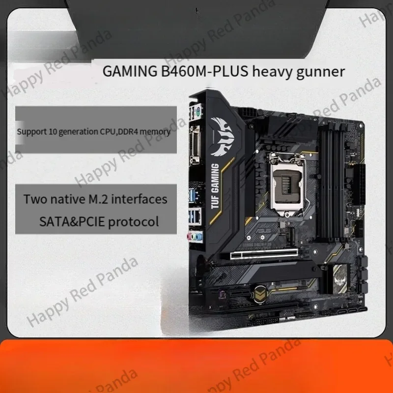 TUF GAMING B460M-PLUS 10th generation Core main board has another i5 10400F set, 90% new