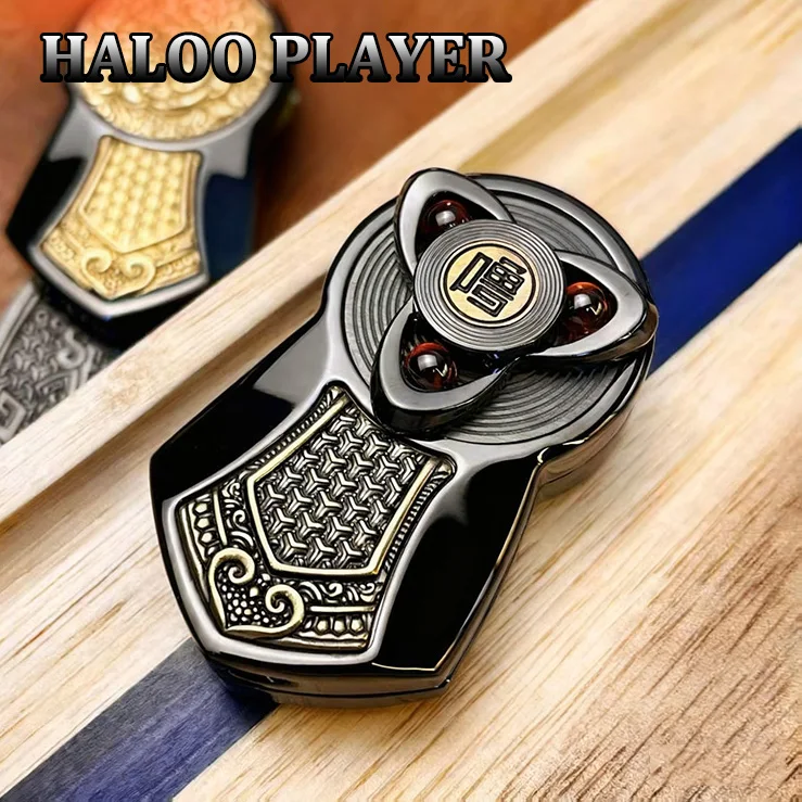 

HALOOPLAYER Tang Xuanjia Fidget Toy Механическая магнитная поворотная карта с прямым нажатием Офисные игрушки для снятия стресса и расслабления