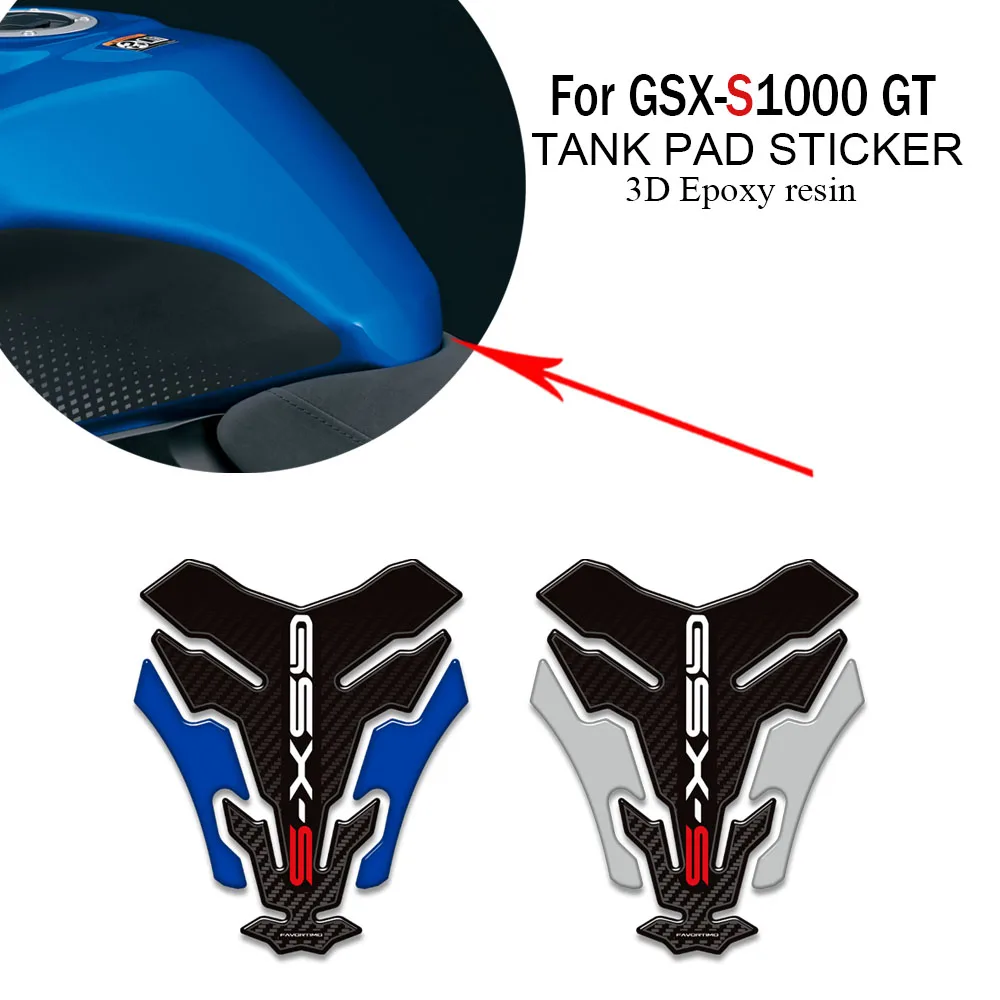 

For Suzuki GSX-S 1000 S GT GSX-S1000GT GSX S1000 GSX-S1000 2016 - 2022 2023 2024 Tank Pad Gas Fuel Protector Stickers Decals