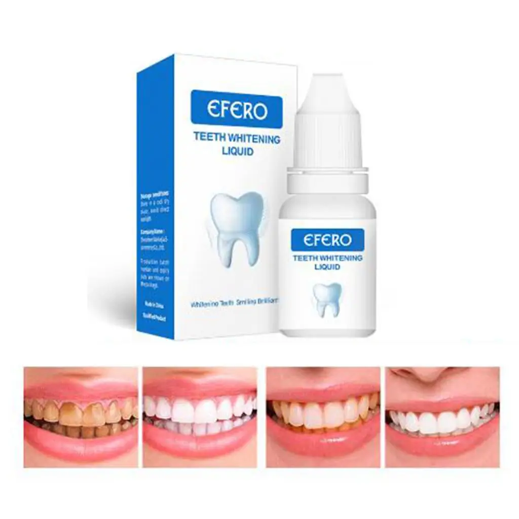 EFERO Professional Oral Hygiene Whitening Essence Powder Oral Care Powder Natural Removes Plaque Whitener Powder