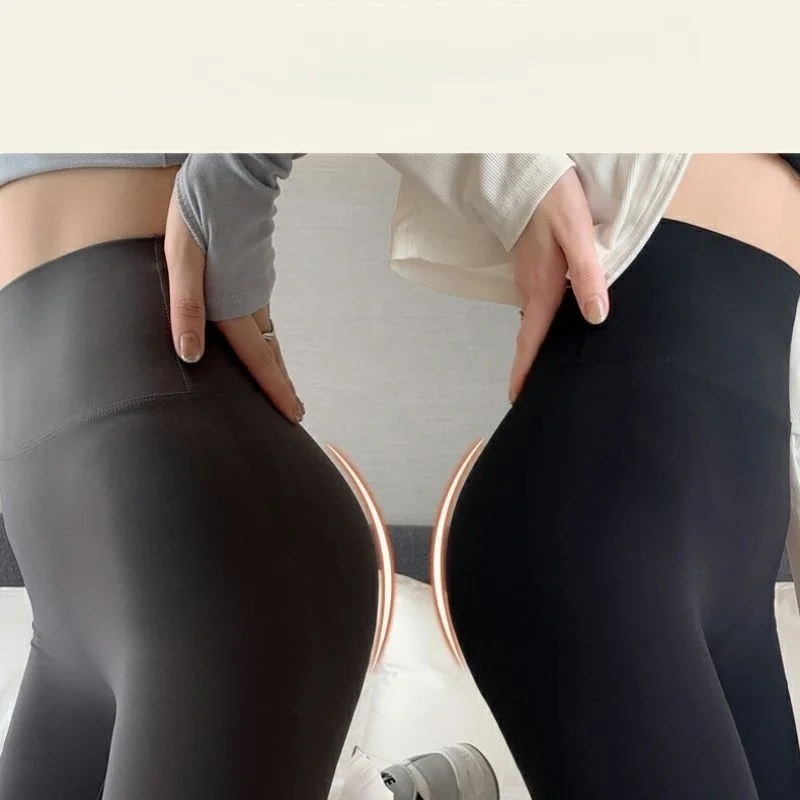 

Брюки для йоги высокого качества, женские брюки с эффектом пуш-ап, спортивные, темпераментные, вязаные, на ягодицах, супер мягкие, расклешенные на животе, OL, сексуальная одежда для девочек